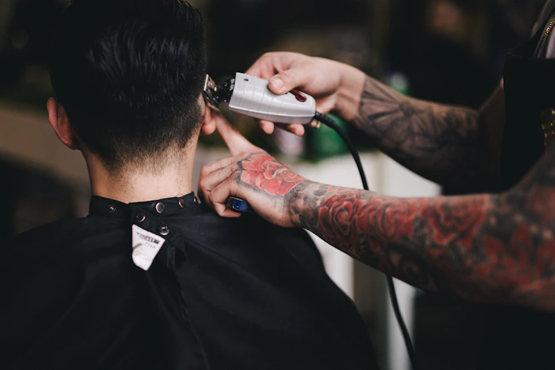 Classic haircut at Brass Heritage