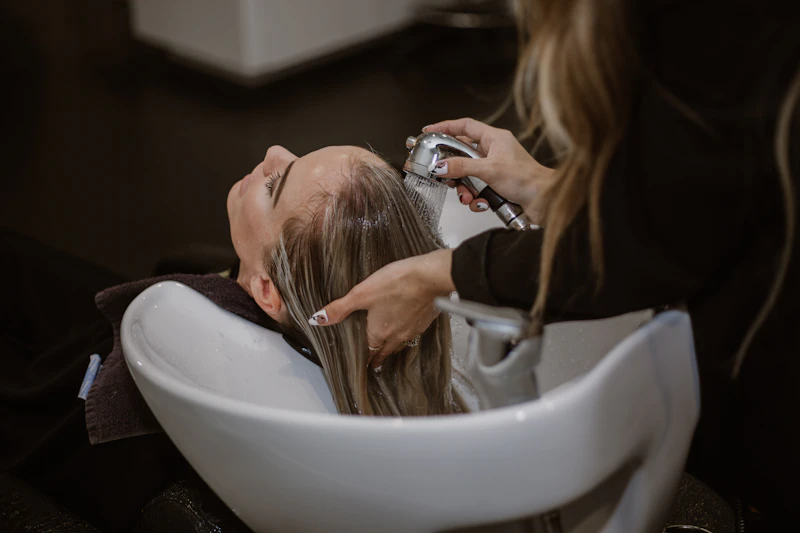Precision skin fade haircut