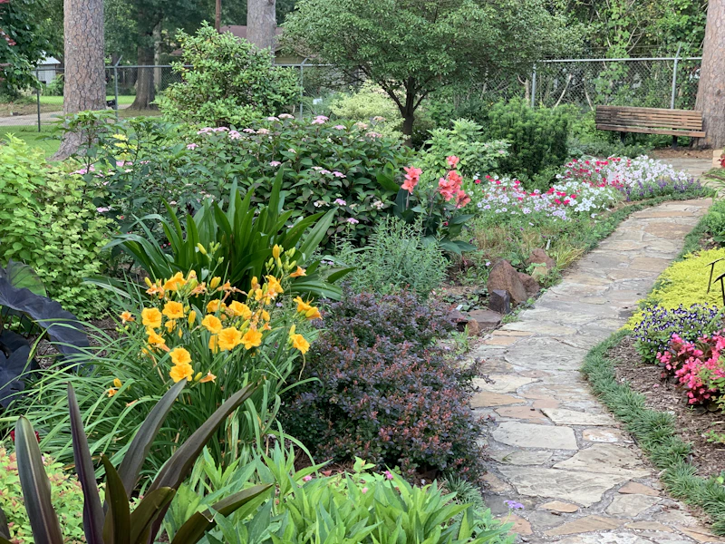 Flagstone Path project in Pittsboro, NC