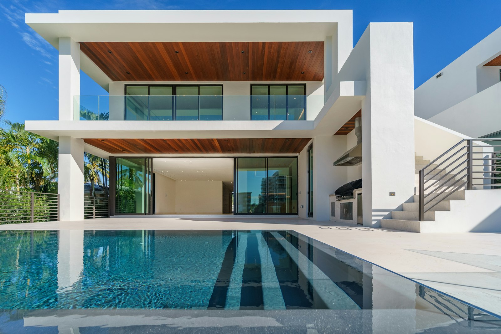 Desert Bloom Retreat exterior, boutique wellness retreat with rammed earth walls and clerestory windows, Scottsdale AZ