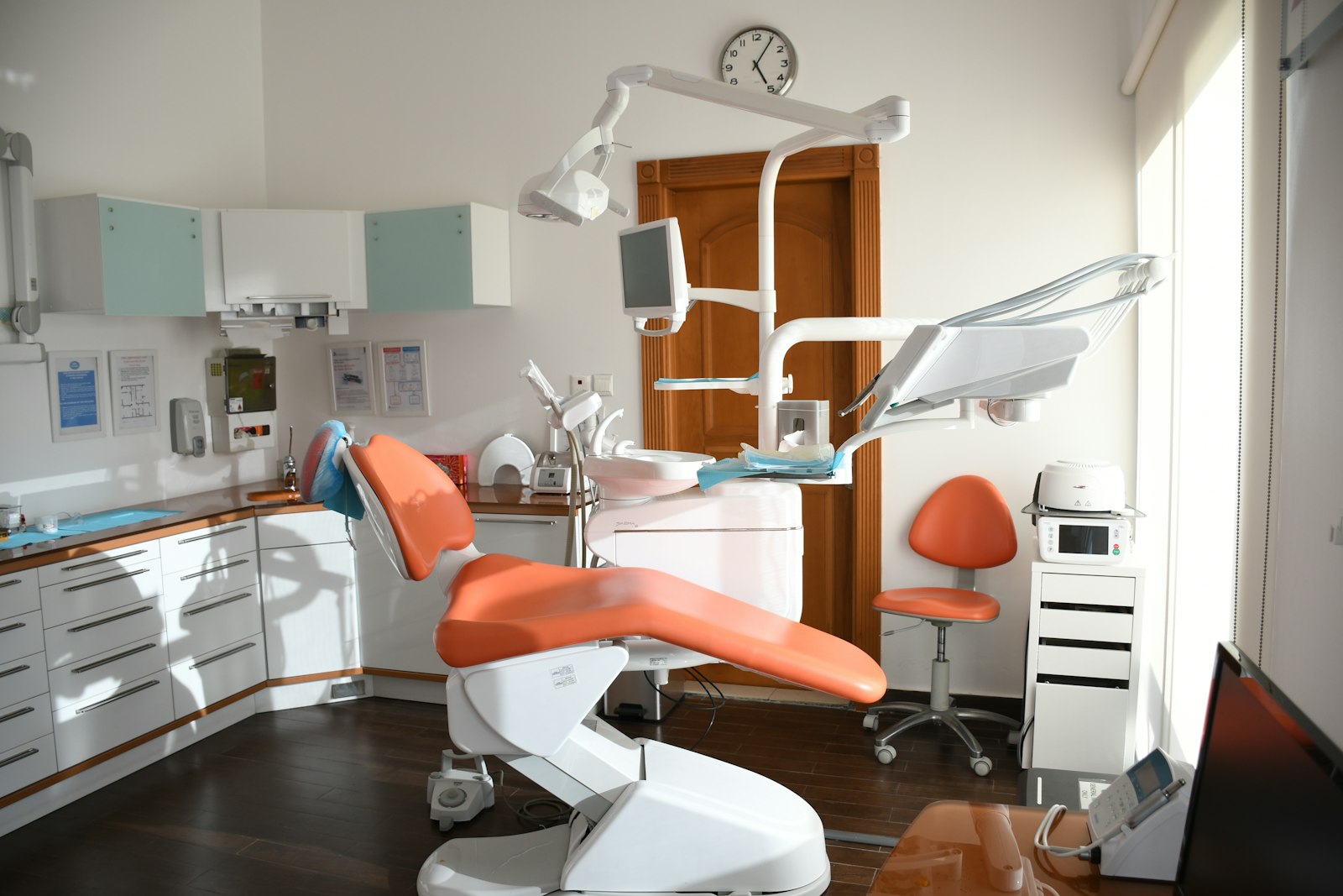 Clear Invisalign aligners